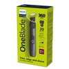 Trymer PHILIPS OneBlade Pro QP6552/15 Kolor Czarno-zielony