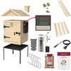 Wędzarnia elektryczna BROWIN DragON 330340 z termometrem 50 x 50 x 124 cm Drewniana Głębokość [cm] 50