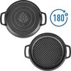 Garnek z patelnią BROWIN 330528 Zawartość zestawu 1 x Garnek 26 cm