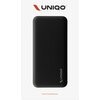 Powerbank UNIQO UQBB200002USB 20000mAh Czarny Prąd wyjściowy [A] 1