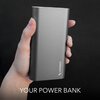 Powerbank UNIQO UQBB20000FASTS 20000mAh Srebrny Prąd wyjściowy [A] 2.4