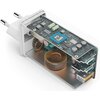 Ładowarka sieciowa HAMA Mini GaN 100W Biały Napięcie wyjściowe [V] 12