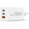 Ładowarka sieciowa HAMA Mini GaN 100W Biały Rodzaj złącza USB-C - 2 szt.