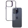 Etui 3MK Satin Armor Case+ do Apple iPhone 15 Pro Max Przezroczysto-fioletowy