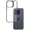 Etui 3MK Satin Armor Case+ do Apple iPhone 15 Pro Przezroczysto-fioletowy