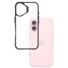 Etui 3MK Satin Armor Case+ do Apple iPhone 16 Przezroczysto-fioletowy