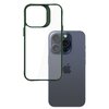Etui 3MK Satin Armor Case+ do Apple iPhone 15 Pro Max Przezroczysto-zielony