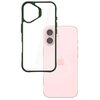 Etui 3MK Satin Armor Case+ do Apple iPhone 16 Przezroczysto-zielony