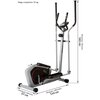 Orbitrek magnetyczny HAMMER Ellyptech CT3 12kg 28cm Ćwiczone partie mięśni Nogi