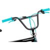 Rower dziecięcy TOIMSA BMX 20 cali dla chłopca Czarno-niebieski Wiek 7 lat