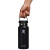 Butelka termiczna HYDRO FLASK Wide Mout Flex Cap 946 ml Czarny Dla dzieci Nie