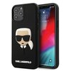 Etui KARL LAGERFELD 3D Rubber Karl's Head do Apple iPhone 12/12 Pro Czarny