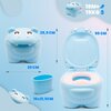 Nocnik SUN BABY B13.003.0.2 Hippo Niebieski Turystyczny Nie