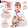 Nocnik SUN BABY B13.002.0.2 Biało-różowy Materiał wykonania Tworzywo PP