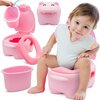 Nocnik SUN BABY B13.003.0.1 Hippo Różowy Kolor Różowy