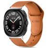Pasek TECH-PROTECT LeatherFit do Samsung Galaxy Watch Ultra (47mm) Brązowy