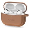 Etui na słuchawki TECH-PROTECT Silicone Rope do Apple Airpods Pro 1/2 Brązowy Kompatybilność Apple AirPods Pro 2 gen