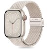Pasek TECH-PROTECT NylonMag do Apple Watch 6/7/8/9/10/SE/Ultra 1/2 (44/45/46/49mm) Jasnobeżowy