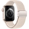 Pasek TECH-PROTECT NylonMag do Apple Watch 6/7/8/9/10/SE/Ultra 1/2 (44/45/46/49mm) Jasnobeżowy Materiał Nylon