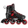 Łyżworolki NILS EXTREME Cypher NA18811A (rozmiar 39-43) Czarno-czerwony Łożyska ABEC-7