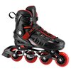 Łyżworolki NILS EXTREME Cypher NA18811A (rozmiar 39-43) Czarno-czerwony