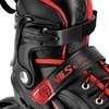 Łyżworolki NILS EXTREME Cypher NA18811A (rozmiar 39-43) Czarno-czerwony Rozmiar 39 - 43