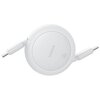Kabel USB-C - USB-C  BASEUS Free2Pull Mini 60W 1 m Biały