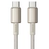 Kabel USB-C - USB-C BASEUS Tungsten Gold 100W 1 m Złoty Obsługiwane zasilanie [W] do 100