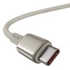 Kabel USB-C - USB-C BASEUS Tungsten Gold 100W 1 m Złoty Typ USB-C - USB-C