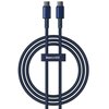 Kabel USB-C - USB-C  BASEUS Tungsten Gold 100W 1 m Niebieski