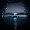 Kabel USB-C - USB-C  BASEUS Tungsten Gold 100W 1 m Niebieski Długość [m] 1