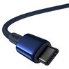 Kabel USB-C - USB-C  BASEUS Tungsten Gold 100W 1 m Niebieski Gwarancja 24 miesiące