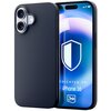 Etui 3MK Hardy Silicone MagCase do Apple iPhone 16 Grafitowy