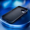 Etui 3MK Hardy Silicone MagCase do Apple iPhone 16 Grafitowy Dominujący kolor Grafitowy