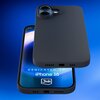 Etui 3MK Hardy Silicone MagCase do Apple iPhone 16 Grafitowy Etui wodoszczelne Nie