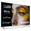 Telewizor SHARP 50GP6465E 50" QLED 4K Google TV Dolby Atmos Dolby Vision HDMI 2.1