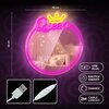 Neon LED FOREVER LIGHT Queen FMNE04 Wymiary [mm] 360 x 320 x 18