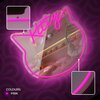 Neon LED FOREVER LIGHT Kitty FMNE02 Wymiary [mm] 400 x 385 x 18