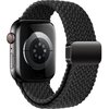 Pasek TECH-PROTECT NylonMag do Apple Watch 6/7/8/9/10/SE/Ultra 1/2 (44/45/46/49mm) Czarny Materiał Nylon