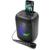Głośnik mobilny SQUEAK Beatflow Radio FM Czarny Wyposażenie Kabel USB-C/USB-A