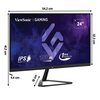 Monitor VIEWSONIC VX2479-HD-PRO 24" 1920x1080px IPS 180Hz 1ms [MPRT] Częstotliwość odświeżania obrazu [Hz] 180