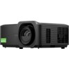 Czarny projektor z widocznym obiektywem i kratką wentylacyjną, na obudowie znajduje się zielona naklejka z napisem "GAMING FEATURE FOR XBOX". Projektor ma nowoczesny design i kompaktową formę.