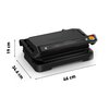 Grill elektryczny TEFAL Optigrill 4w1 XL GC7848 Funkcje dodatkowe Automatyczne dostosowywanie czasu w zależności od ilości i grubości składników