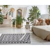 Dywan wewnętrzny MULTIDECOR Kilim 506249 70 x 140 cm Antracytowy Typ Boho