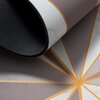 Mata łazienkowa MULTIDECOR Geometria 210109 Prostokątny Szary Seria Geometria