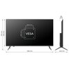 Telewizor KIVI 40F760QB 40" LED Android TV Smart TV Tak