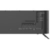 Tył telewizora z widocznymi portami i oznaczeniami: Headphone, CI, HDMI 2.1, USB 2.0, Ethernet, Optical, USB 2.0, HDMI 2.1, Mini RCA, Antenna (75Ω).