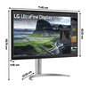 Monitor LG UltraFine 32UQ850V-W 31.5" 3840x2160px IPS Przeznaczenie Dla grafika i fotografa