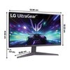 Monitor LG UltraGear 24GS50F-B 23.7" 1920x1080px 180Hz 1 ms [MBR] Przeznaczenie Dla gracza