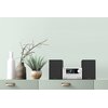 Wieża KENWOOD M-725DAB Srebrna, Odtw.CD/-R/-RW, BT, Tuner FM/DAB+, Korektor dźwięku, kolorowy wyświetlacz TFT Moc znamionowa RMS 2 x 25 W